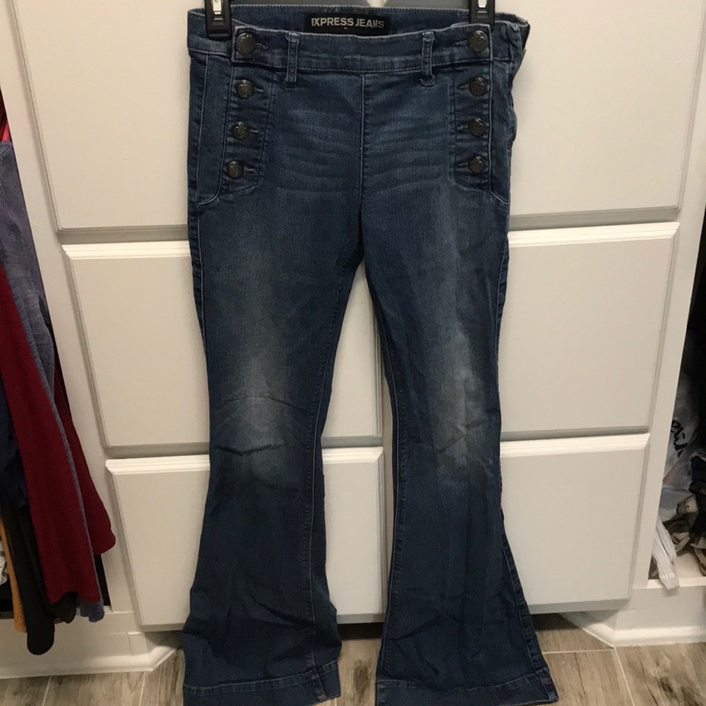 Express Bell Bottom Jeans